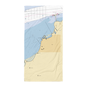 Rodeo Marina Inc. (Rodeo, CA) NOAA Chart Towel