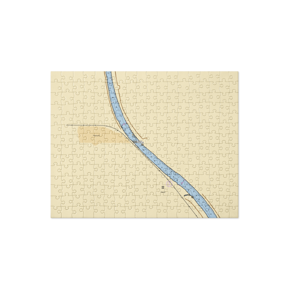 Swabbies On The River (Sacramento, CA) NOAA Chart Jigsaw Puzzle 