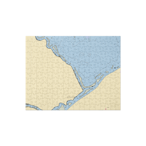 Sugar Barge Resort and Marina (Bethel Island, CA) NOAA Chart Jigsaw Puzzle