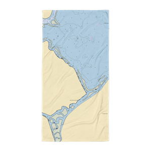 Sugar Barge Resort and Marina (Bethel Island, CA) NOAA Chart Towel