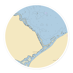 Sugar Barge Resort and Marina (Bethel Island, CA) NOAA Chart Sticker