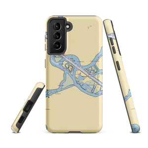 St. Francis Yacht Club (Stockton, CA) NOAA Chart Samsung Phone Case