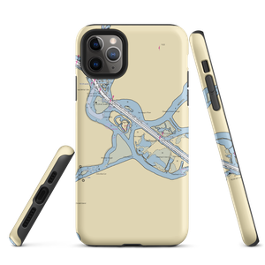 St. Francis Yacht Club (Stockton, CA) NOAA Chart  Tough iPhone Case