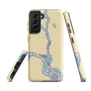 Herman & Helen's Marina (Stockton, CA) NOAA Chart Samsung Phone Case