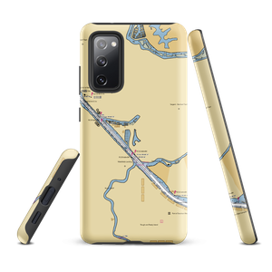 Stockton Sailing Club (Stockton, CA) NOAA Chart Samsung Phone Case