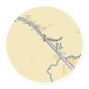 River Point Landing Marina (Stockton, CA) NOAA Chart Sticker