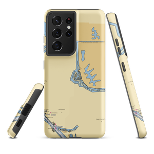 Village West Marina (Stockton, CA) NOAA Chart Samsung Phone Case