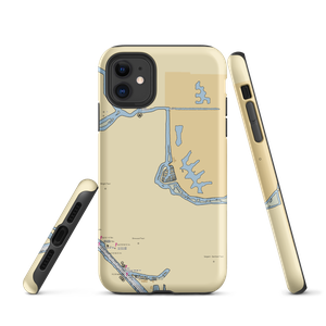 Village West Marina (Stockton, CA) NOAA Chart  Tough iPhone Case