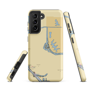 Village West Yacht Club (Stockton, CA) NOAA Chart Samsung Phone Case