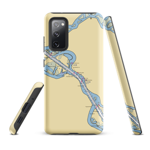 Delta Yacht Club (Stockton, CA) NOAA Chart Samsung Phone Case