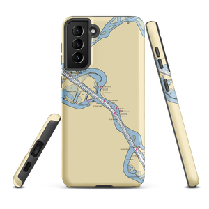 Delta Yacht Club (Stockton, CA) NOAA Chart Samsung Phone Case