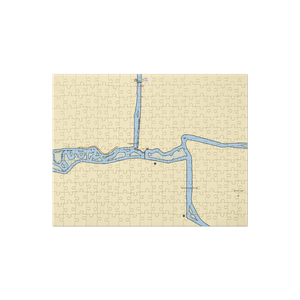 Paradise Point Marina (Stockton, CA) NOAA Chart Jigsaw Puzzle