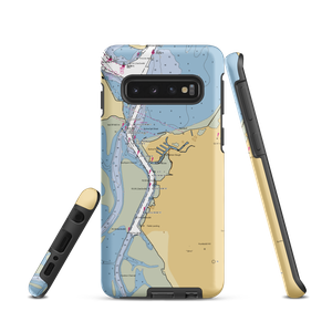 Johnny’s At The Beach (Fields Landing, CA) NOAA Chart Samsung Phone Case