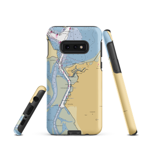 Johnny’s At The Beach (Fields Landing, CA) NOAA Chart Samsung Phone Case