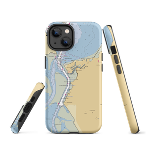 Johnny’s At The Beach (Fields Landing, CA) NOAA Chart  Tough iPhone Case