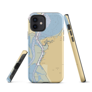 Johnny’s At The Beach (Fields Landing, CA) NOAA Chart  Tough iPhone Case