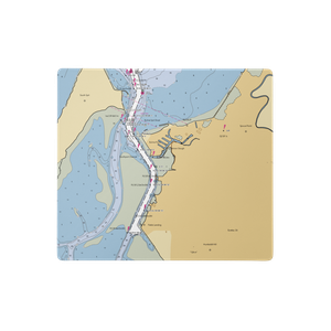 E-Z Landing RV Park & Marina (Fields Landing, CA) NOAA Chart  Gaming Mouse Pad