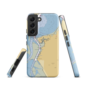 Gills by the Bay (Fields Landing, CA) NOAA Chart Samsung Phone Case