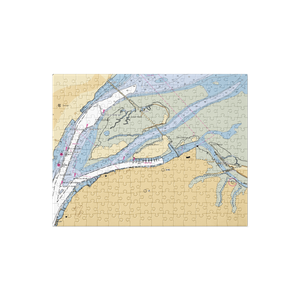 Woodley Island Marina (Samoa, CA) NOAA Chart Jigsaw Puzzle