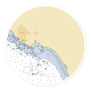 Crescent City Harbor (Crescent City, CA) NOAA Chart Sticker