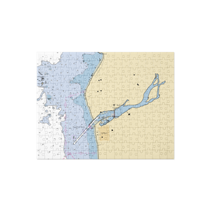 Lex's Landing (Gold Beach, OR) NOAA Chart Jigsaw Puzzle