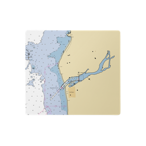 Lex's Landing (Gold Beach, OR) NOAA Chart  Gaming Mouse Pad