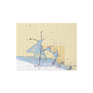 La Mariana Sailing Club (Honolulu, HI) NOAA Chart Jigsaw Puzzle