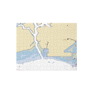 Pacific Yacht Club (Honolulu, HI) NOAA Chart Jigsaw Puzzle