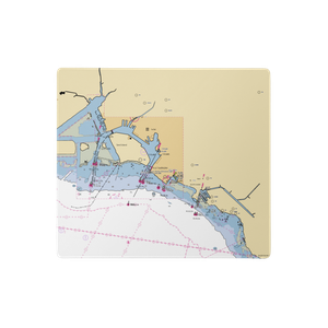 Kewalo Harbor (Honolulu, HI) NOAA Chart  Gaming Mouse Pad