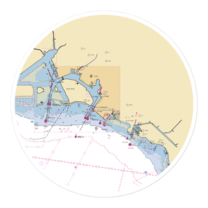 Kewalo Harbor (Honolulu, HI) NOAA Chart Sticker