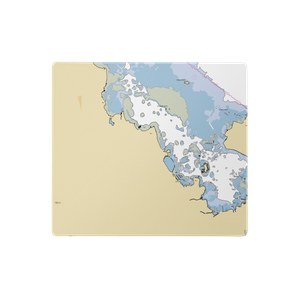 He'eia Kea Small Boat Harbor (Honolulu, HI) NOAA Chart  Gaming Mouse Pad