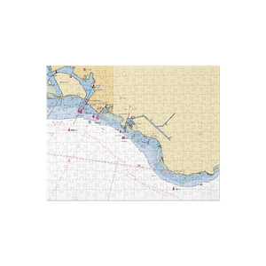 Waikiki Yacht Club (Honolulu, HI) NOAA Chart Jigsaw Puzzle