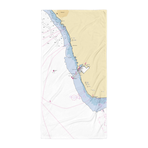 Ko Olina Resort and Marina (Kapolei, HI) NOAA Chart Towel