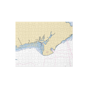 Hawaii Kai Marina (Honolulu, HI) NOAA Chart Jigsaw Puzzle