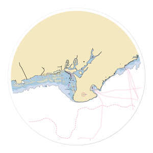 Hawaii Kai Marina (Honolulu, HI) NOAA Chart Sticker