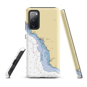 Waianae Small Boat Harbor (Waianae, HI) NOAA Chart Samsung Phone Case