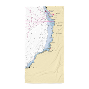 Puako Bay Ramp (Waikoloa, HI) NOAA Chart Towel