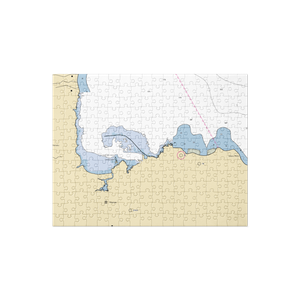 Hilo Yacht Club (Papaikou, HI) NOAA Chart Jigsaw Puzzle