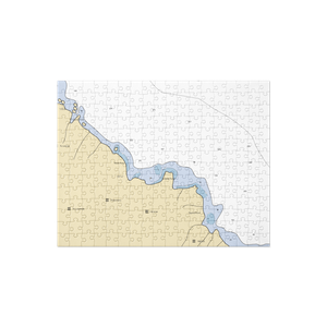 Keanae Ramp (Haiku, HI) NOAA Chart Jigsaw Puzzle