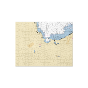 Kahului Harbor Park Ramp (Wailuku, HI) NOAA Chart Jigsaw Puzzle