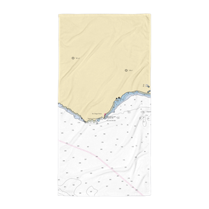 Ma`alaea Small Boat Harbor (Kihei, HI) NOAA Chart Towel