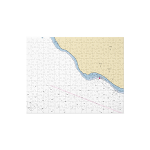 Olowalu Wharf (Kahului, HI) NOAA Chart Jigsaw Puzzle