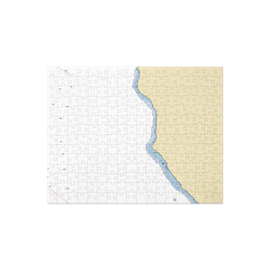 Mala Wharf Boat Ramp (Kahului, HI) NOAA Chart Jigsaw Puzzle