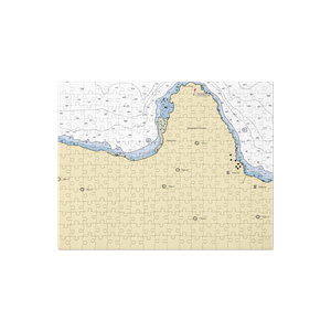 Kalaupapa Dock (Kualapuu, HI) NOAA Chart Jigsaw Puzzle