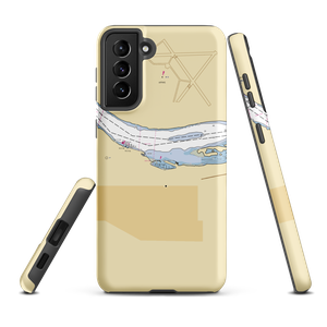 Port of The Dalles Marina (Dallesport, WA) NOAA Chart Samsung Phone Case