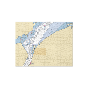 Cascade Locks Marina (Stevenson, WA) NOAA Chart Jigsaw Puzzle