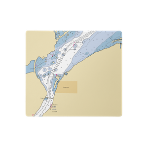 Cascade Locks Marina (Stevenson, WA) NOAA Chart  Gaming Mouse Pad