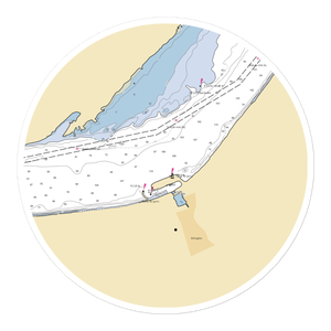 Port of Arlington (Arlington, OR) NOAA Chart Sticker