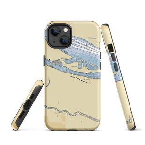 McCuddy's Hayden Island Moorage (Portland, OR) NOAA Chart  Tough iPhone Case