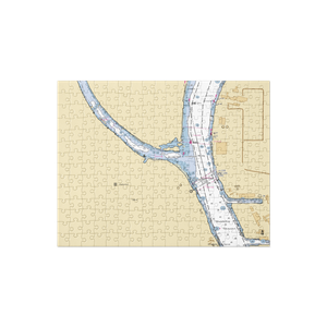 Fred's Marina (Portland, OR) NOAA Chart Jigsaw Puzzle